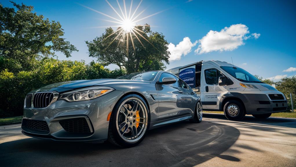 Mobile Detailing set-up in DFW